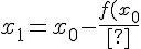 x_{1} =x_0- \frac {f(x_0)}{f'(x_0)} =2.2- \frac {2.2^3+3*2.2^2 -3*2.2 -27}{6*2.2^2+6*2.2-3)} =2.2 -\frac{-8.432}{24.72 =2.541